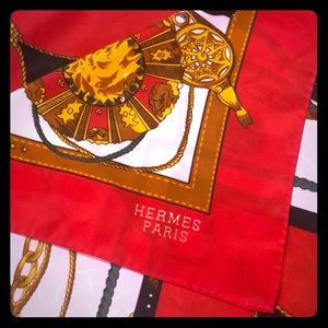 Vintage HERMES Silk Scarf